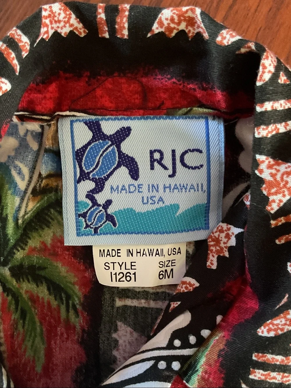 Hawaiian Print Baby button down shirt and shorts -Piece - Tropical